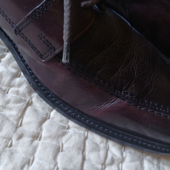 Men's Bostonian shoes, Dark Brown, aquared toe, rich quality leather - Picture 6 of 6